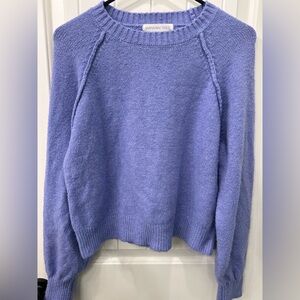 The Banyan Tree Cozy Purple Women's Sweater M